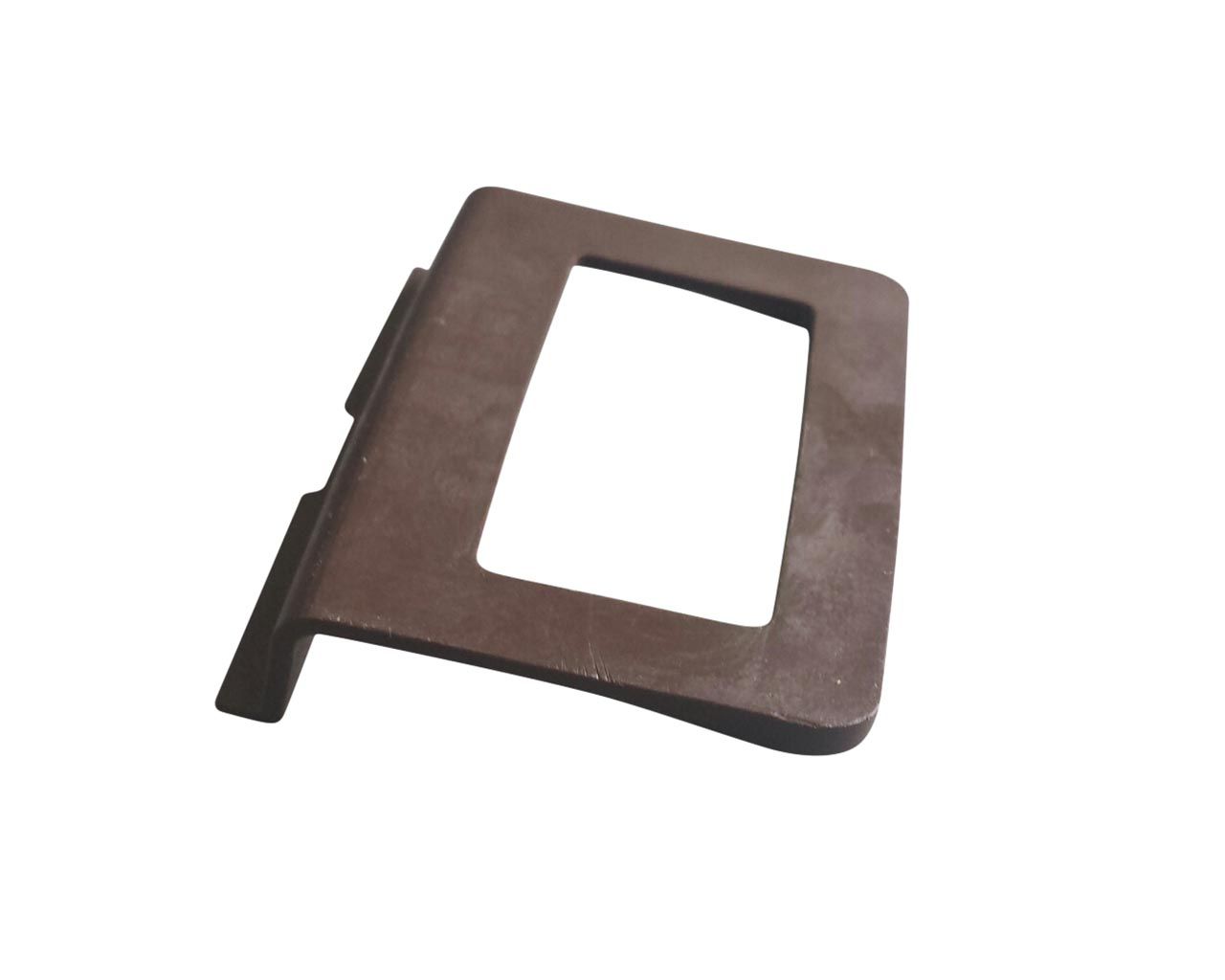 Ручка ПВХ Bauset для МС коричневая большая (прямоугольная). Рис. 1