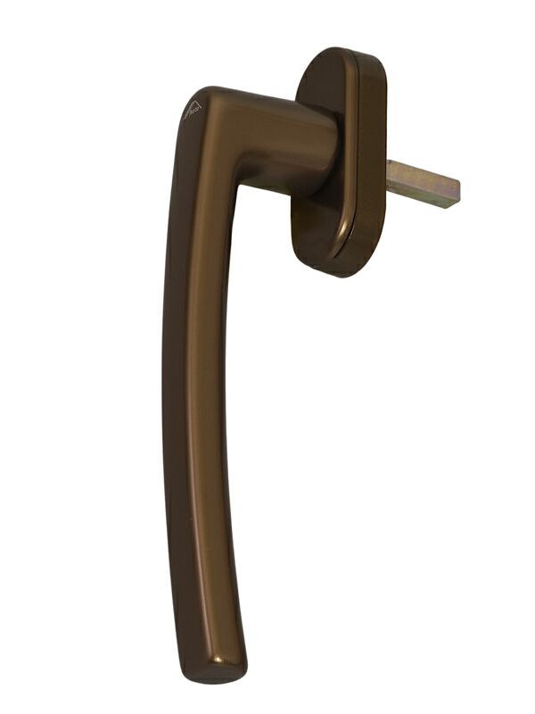 Внутренняя ручка Patio Alversa, длина ручки 160 мм, длина штифта 35 мм,  средняя бронза. Рис. 2