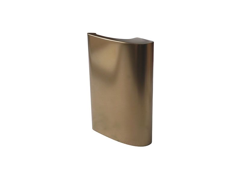 Ручка балконная Internika DE LUXE, бронза F4 металлическая. Рис. 1