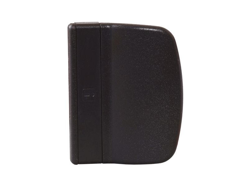 Ручка балконная Internika, коричневый (2 части). Рис. 1