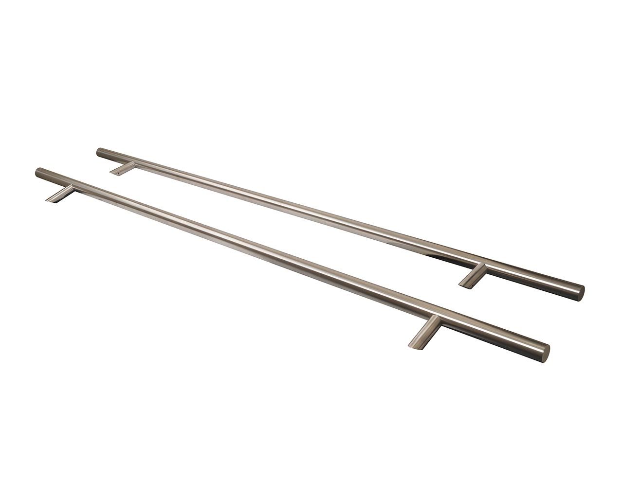 Ручка двустор. для алюм. двери, со смещен., комплект с крепл., L=1600, м/о=1200, D=32. Рис. 2