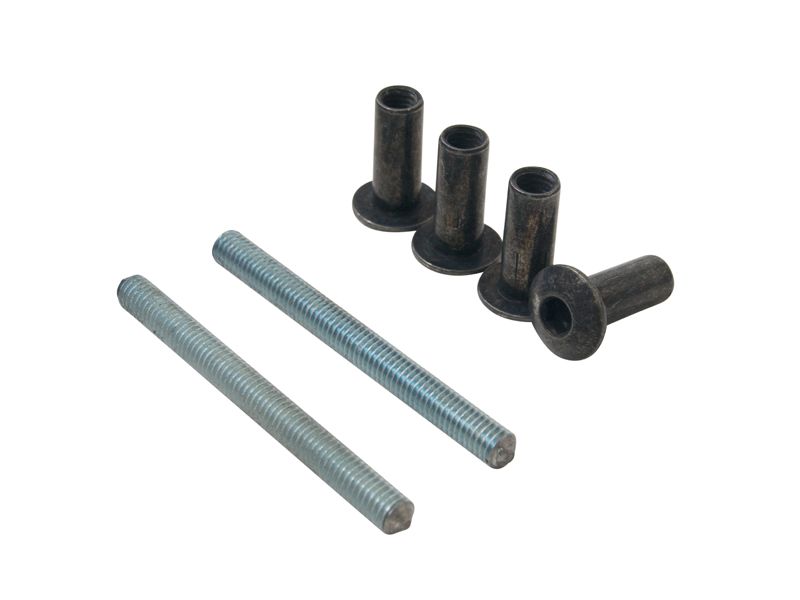 Ручка офисная прямая межосевое расстояние 350 мм с креплениями (58-72 мм) цвет: Серебристый. Рис. 3