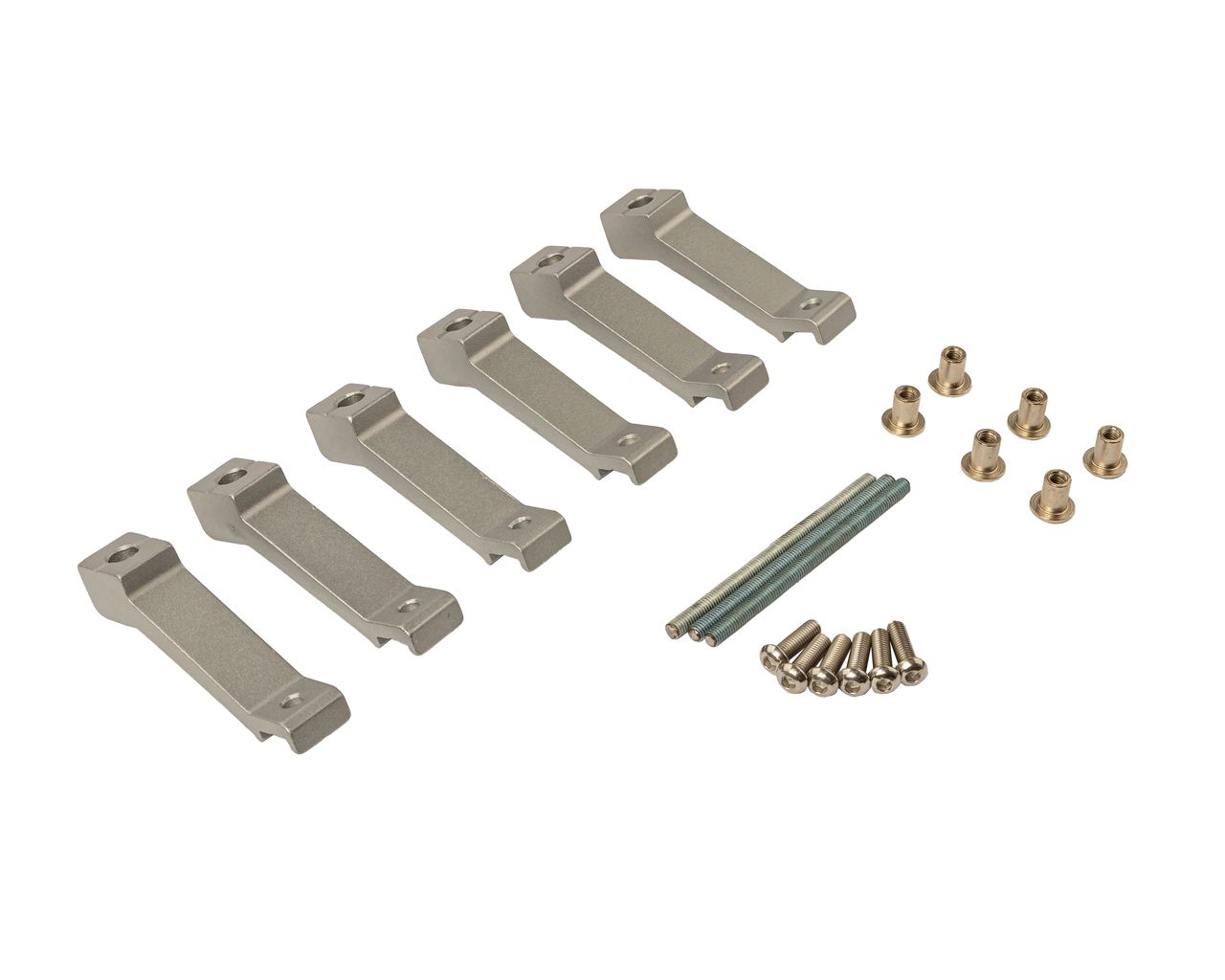 Ручка одностор.,квадратная 3 точки, БУК б.цв лак 30х30мм,  длина 2000мм, межосевое 700/700. Рис. 2