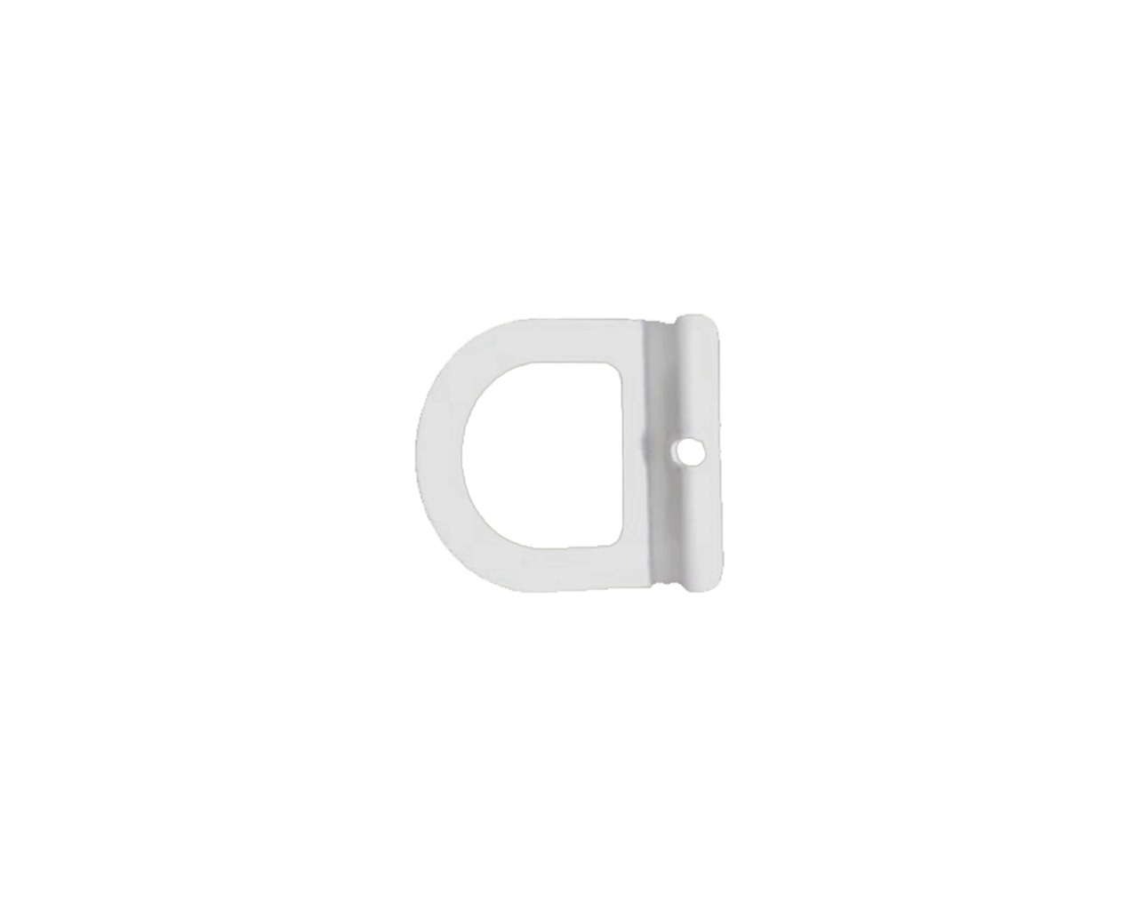 Ручка металл для МС-БАЗА белая (полукруглая). Рис. 1 Ручка металл для МС-БАЗА белая (полукруглая). Рис. 1