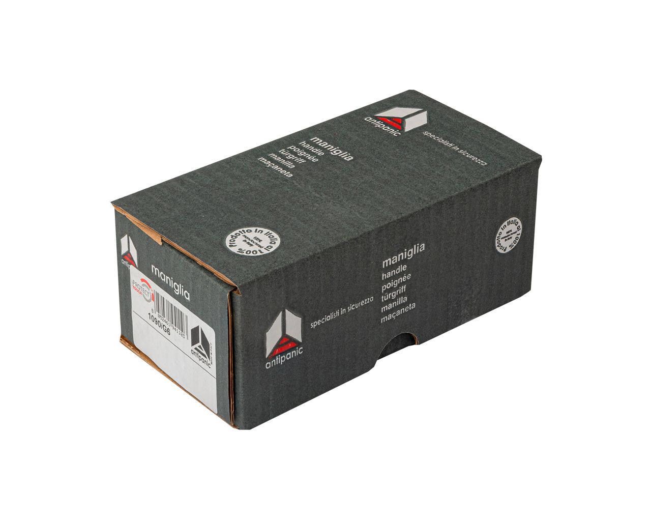 Ручка наружная для антипаники с профильным цилиндром (комплект деталей для установки), сереб. RAL9006, 1090/G6. Рис. 3