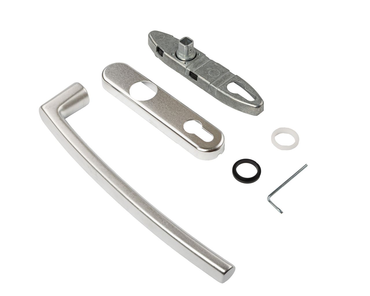 Ручка наружняя запираемая, Patio Lift, неокрашенная. Рис. 3 Ручка наружняя запираемая, Patio Lift, неокрашенная. Рис. 3