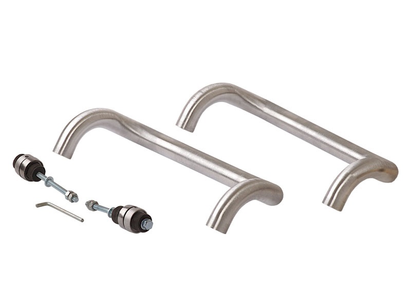 Ручка офисная Elementis изогнутая 300мм с улучшенным креплением Неокрашенный. Рис. 1