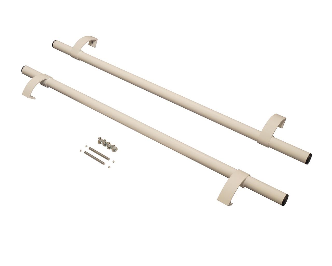 Ручка офисная прямая 1000 мм белая RAL9016. Рис. 2 Ручка офисная прямая 1000 мм белая RAL9016. Рис. 2