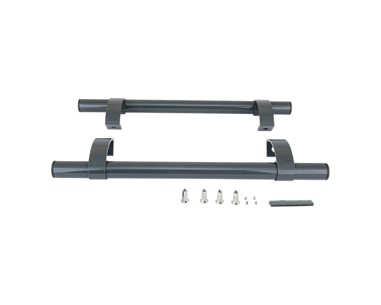 Ручка офисная прямая 500мм с креплением, толщина трубы 1,6, Антрацит RAL7016. Рис. 2 Ручка офисная прямая 500мм с креплением, толщина трубы 1,6, Антрацит RAL7016. Рис. 2