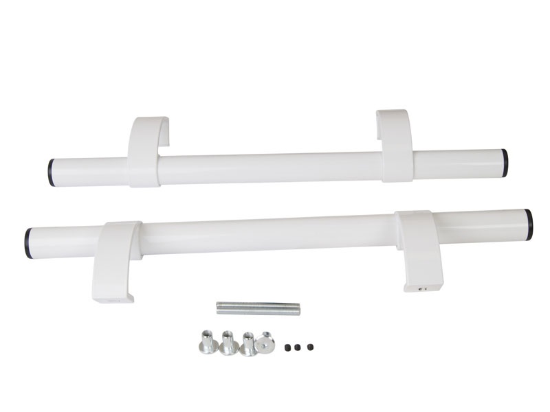 Ручка офисная прямая 500мм с креплением, толщина трубы 1,6, Белый RAL9016. Рис. 1 Ручка офисная прямая 500мм с креплением, толщина трубы 1,6, Белый RAL9016. Рис. 1