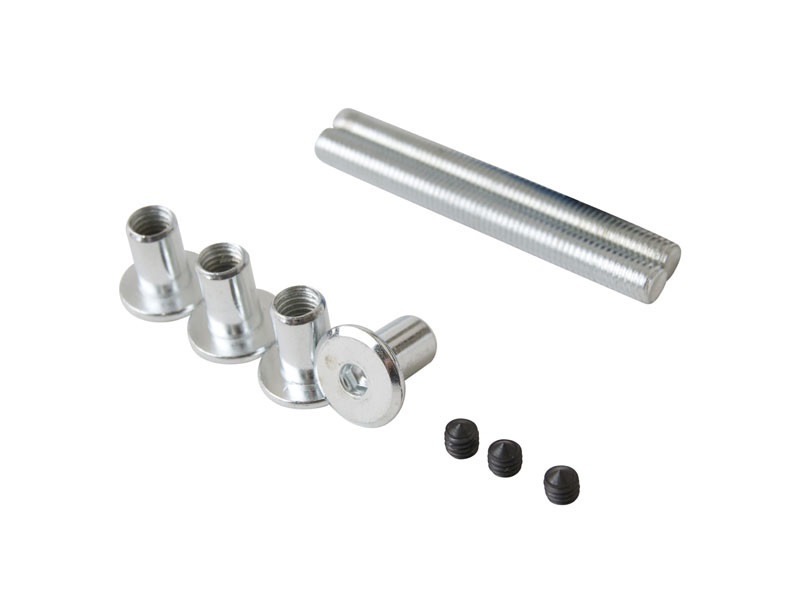 Ручка офисная прямая 500мм с креплением, толщина трубы 1,6, Белый RAL9016. Рис. 3 Ручка офисная прямая 500мм с креплением, толщина трубы 1,6, Белый RAL9016. Рис. 3