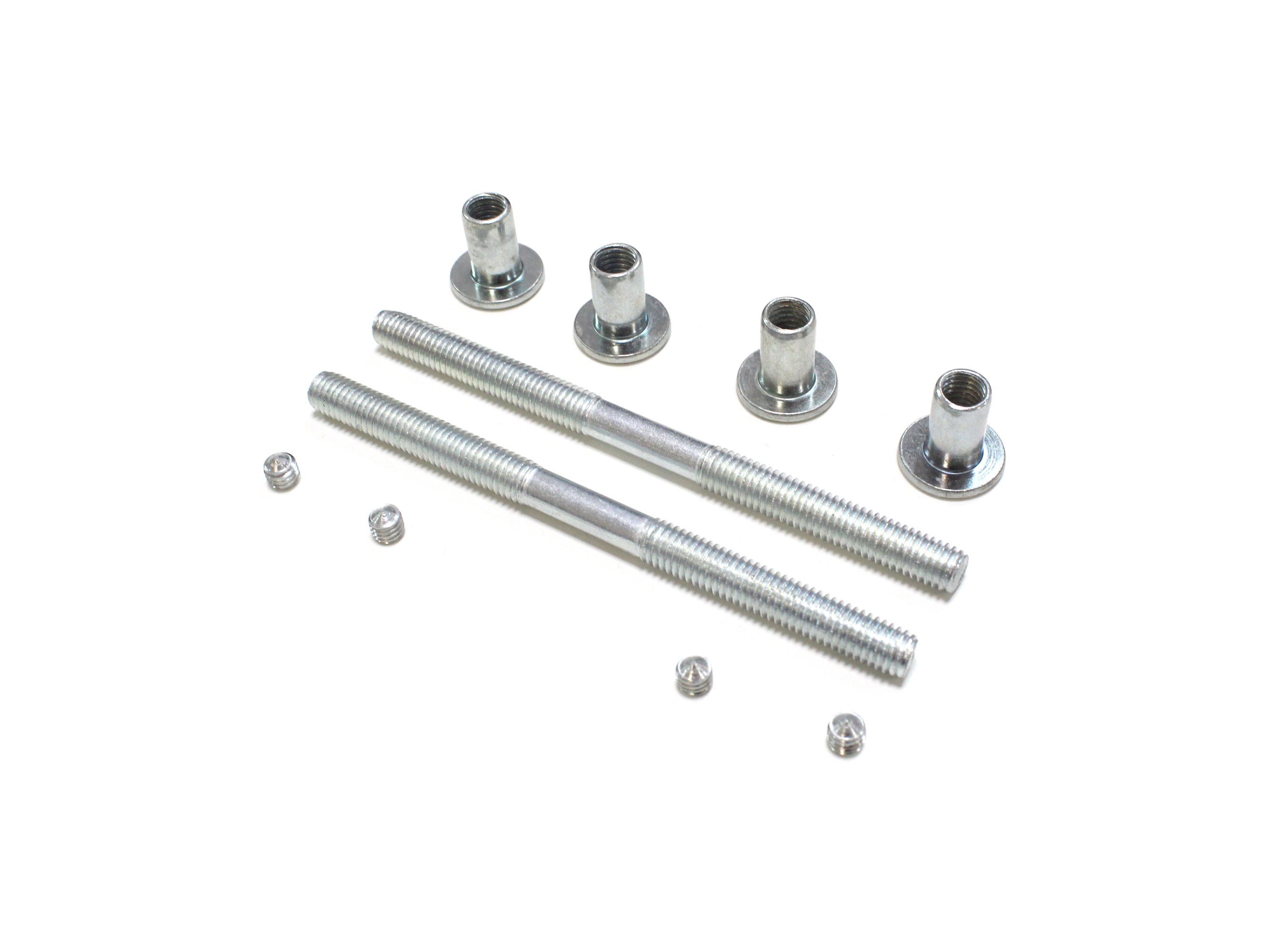 Ручка офисная прямая 500мм с креплением серый RAL9006. Рис. 2