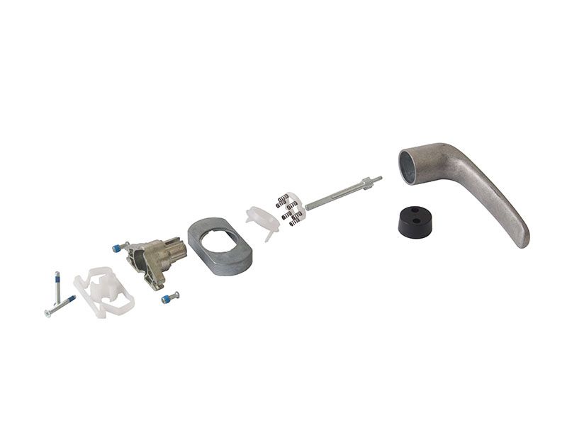 Ручка оконная NP SUPRA - Prima, неокрашенная, 03962005. Рис. 1 Ручка оконная NP SUPRA - Prima, неокрашенная, 03962005. Рис. 1