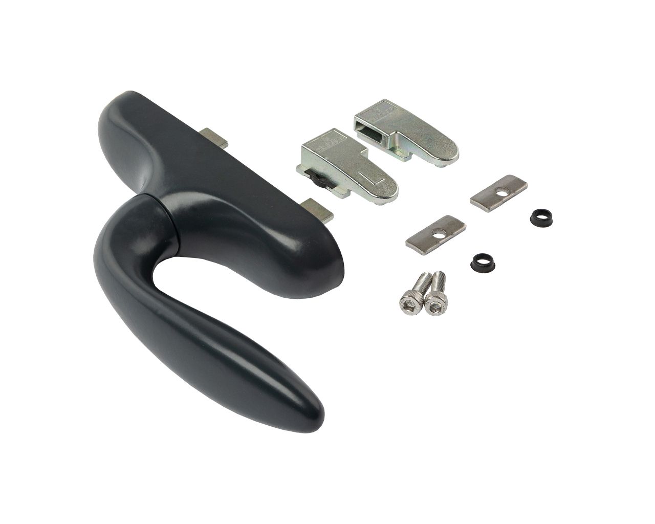 Ручка оконная 1002.00 двухзахватная, RAL7016 матов.. Рис. 1 Ручка оконная 1002.00 двухзахватная, RAL7016 матов.. Рис. 1