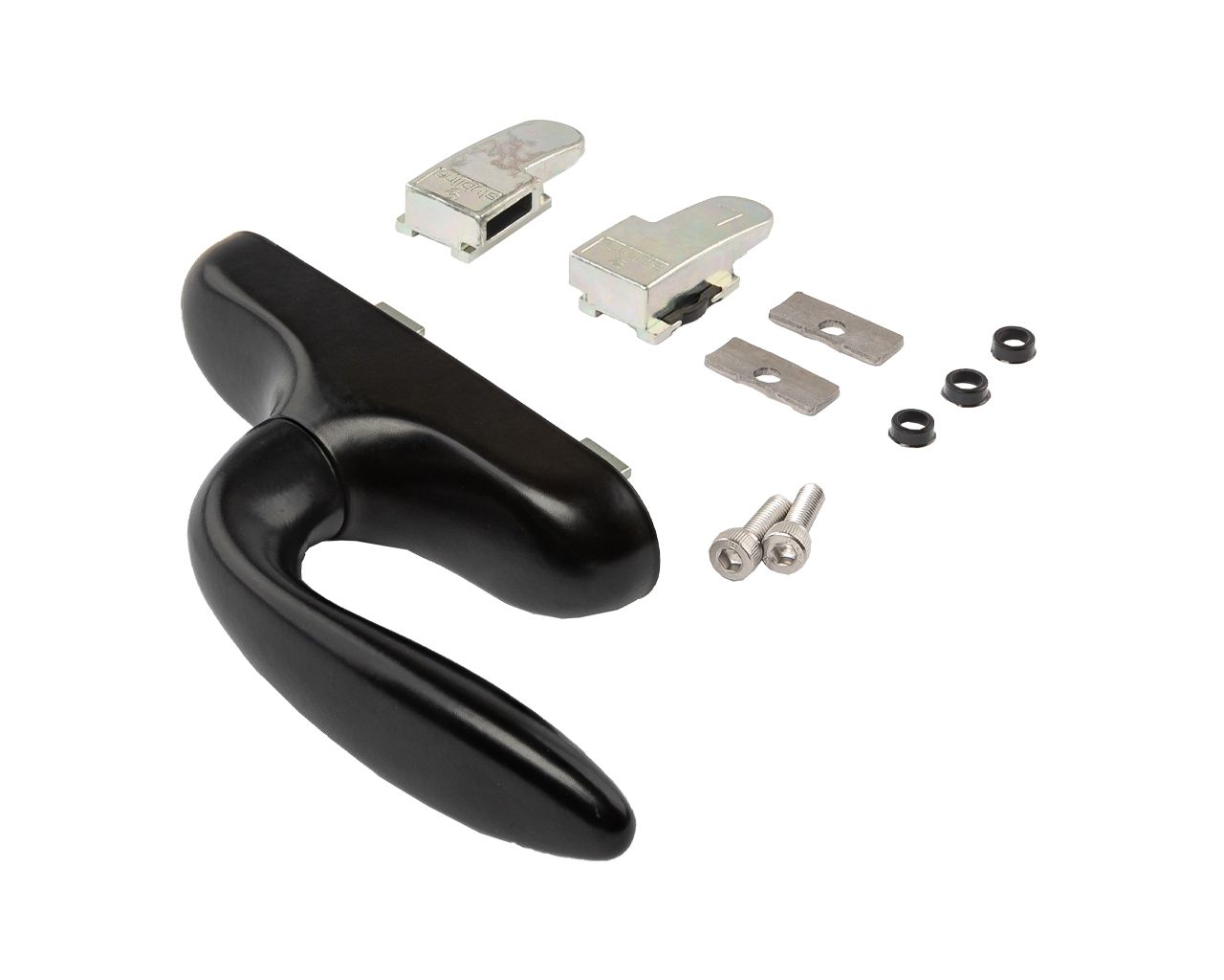 Ручка оконная 1002.00 двухзахватная, черн. RAL9005. Рис. 1 Ручка оконная 1002.00 двухзахватная, черн. RAL9005. Рис. 1