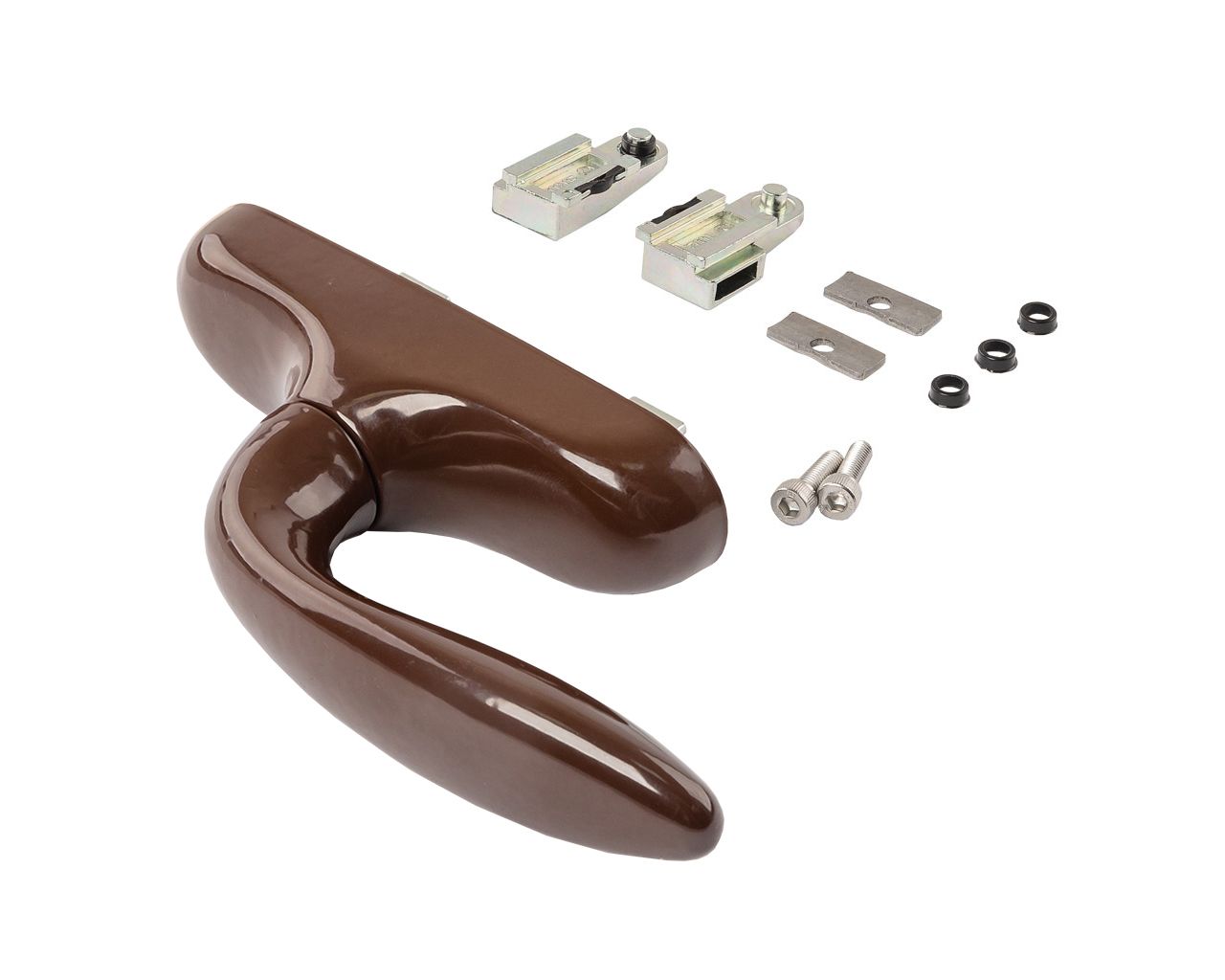 Ручка оконная 1002.00 двухзахватная, корич. RAL8017. Рис. 2 Ручка оконная 1002.00 двухзахватная, корич. RAL8017. Рис. 2