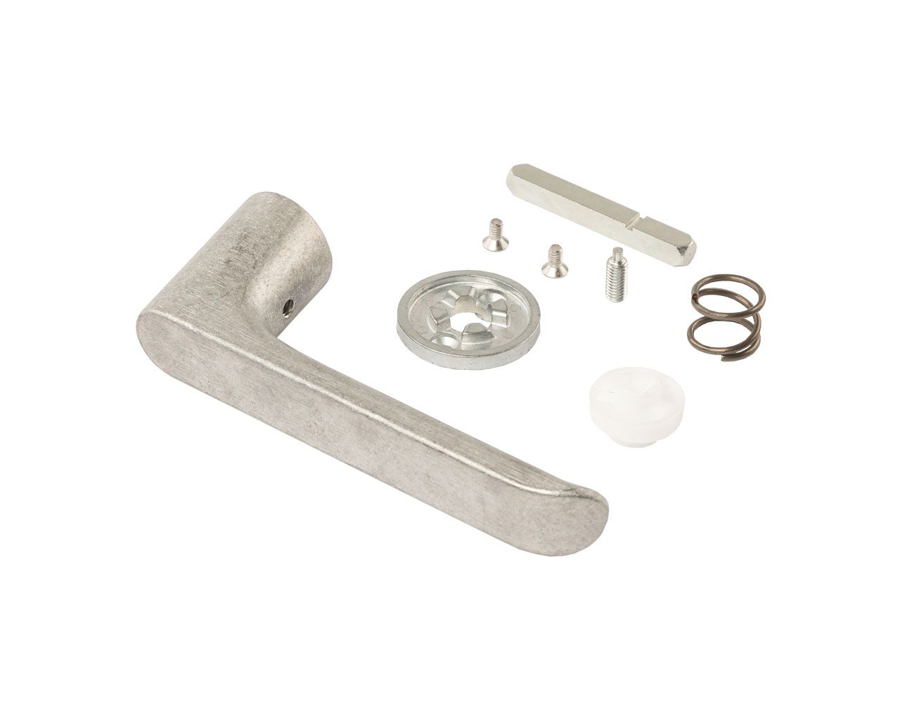 Ручка оконная 1112.00 с квадратным штифтом 7 мм, неокраш. (в составе 8 частей). Рис. 1 Ручка оконная 1112.00 с квадратным штифтом 7 мм, неокраш. (в составе 8 частей). Рис. 1