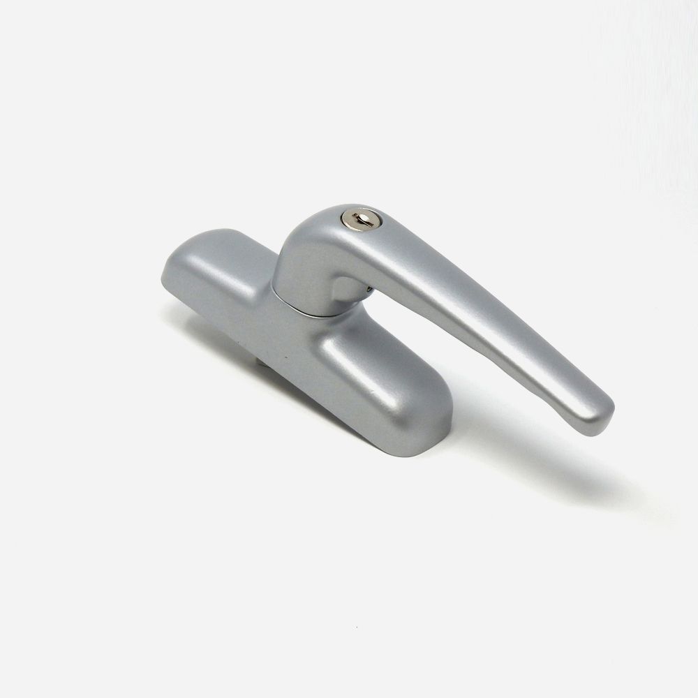 Ручка оконная COMFORT двухзахватная, с ключом, неокраш.. Рис. 2 Ручка оконная COMFORT двухзахватная, с ключом, неокраш.. Рис. 2