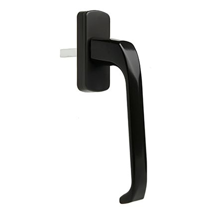 Ручка оконная "ИРИС" штифт 38 мм, комплект (+ 2 винта), коричневая. Рис. 3