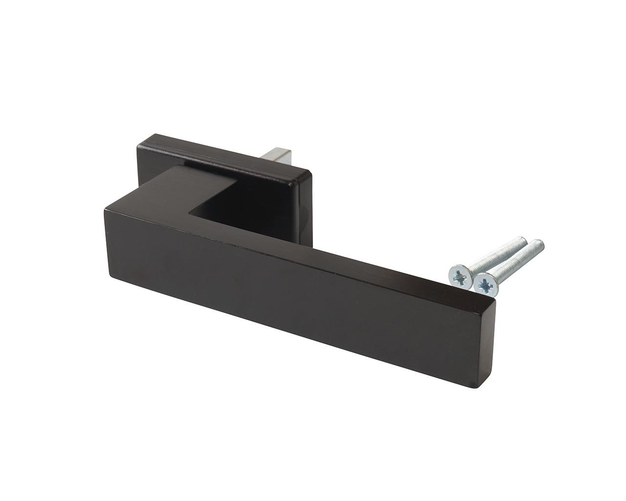 Ручка оконная Internika DUBLIN 35 мм, алю., 2 винта, черный F9005 (45°) (матовая поверхность). Рис. 1 Ручка оконная Internika DUBLIN 35 мм, алю., 2 винта, черный F9005 (45°) (матовая поверхность). Рис. 1