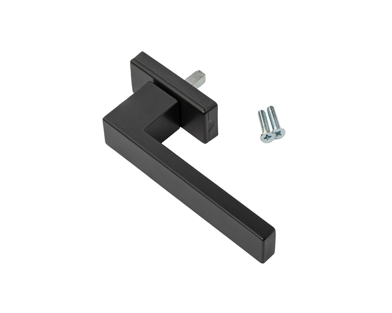 Ручка оконная Internika DUBLIN, штифт 20 мм, алюминиевая, 2 винта, антрацит матовый RAL7021M (45°). Рис. 1 Ручка оконная Internika DUBLIN, штифт 20 мм, алюминиевая, 2 винта, антрацит матовый RAL7021M (45°). Рис. 1