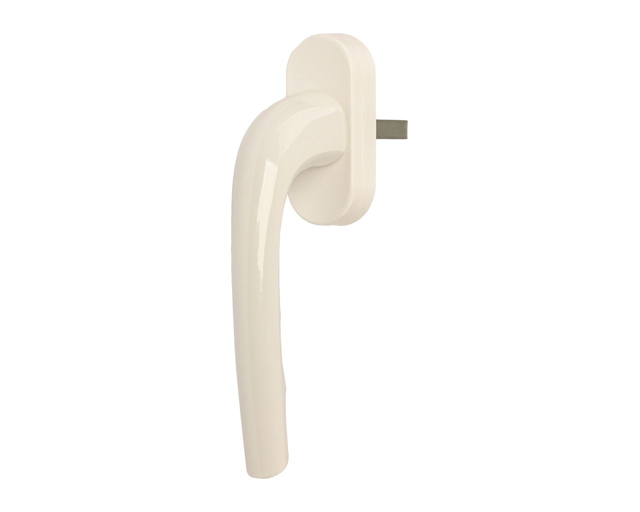 Ручка оконная Internika "Фантазия" алюминиевая 38 мм 45 гр. + 2 винта 5х45 белый (9016). Рис. 3