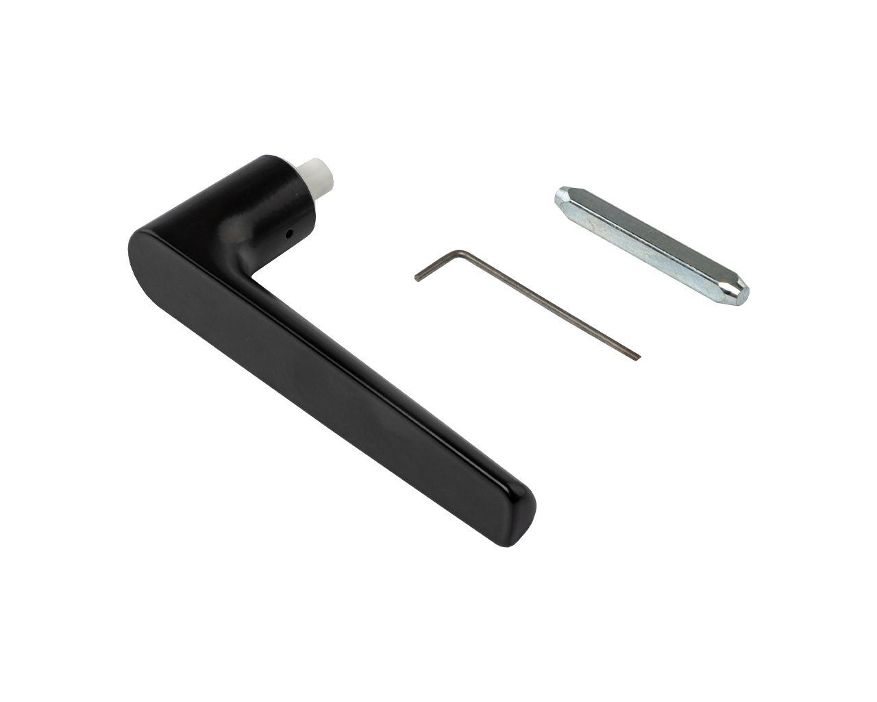 Ручка оконная KARMA minimal, 33 мм, черн. матов.. Рис. 1