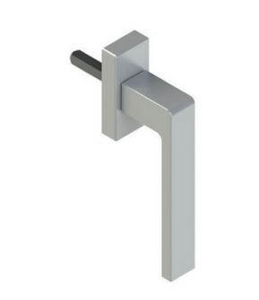 Ручка оконная KORA с квадратным штифтом 7 мм, неокрашенная, 00997005