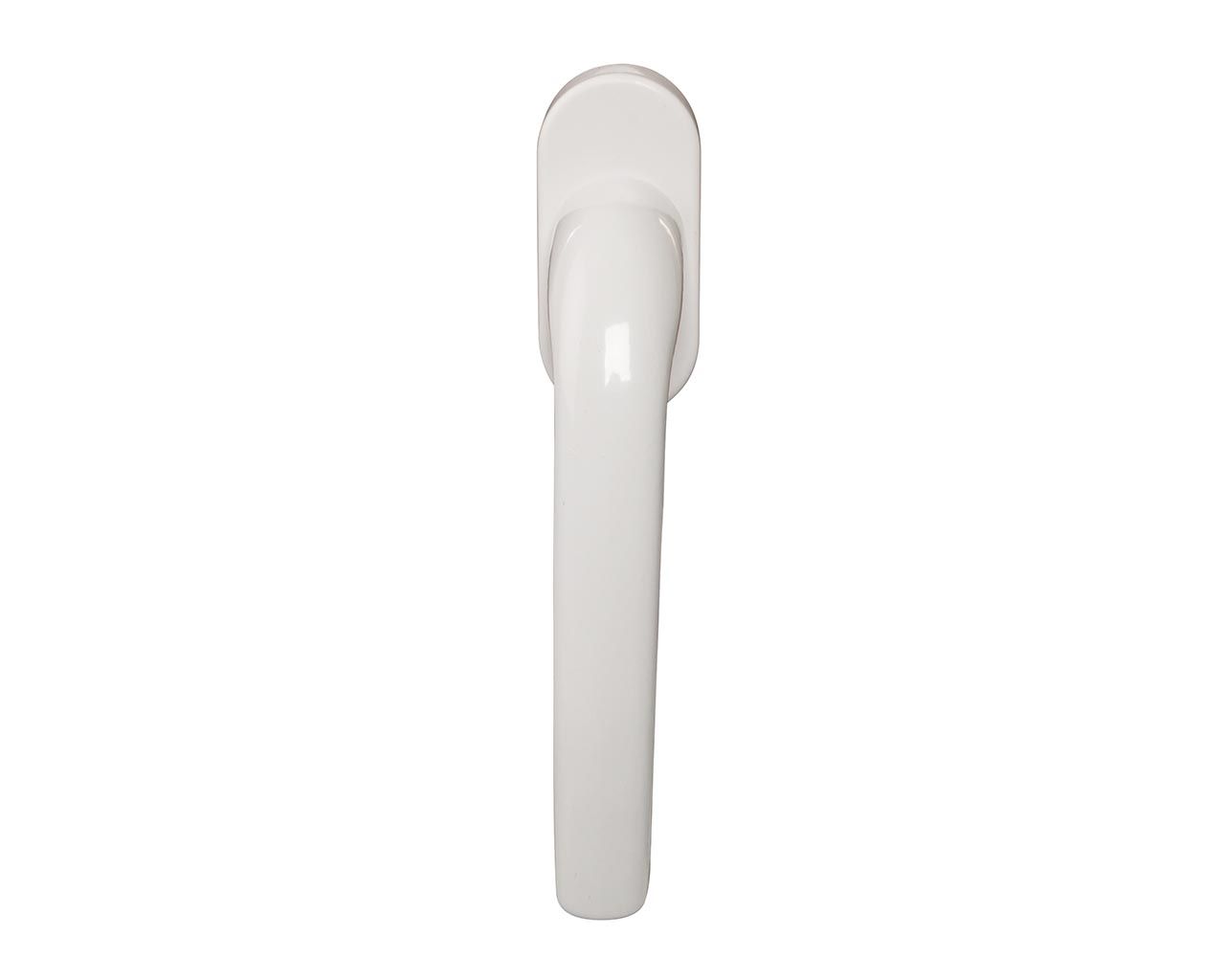 Ручка оконная "ЛУНА" штифт 38 мм, комплект (+ 2 винта), белая. Рис. 2