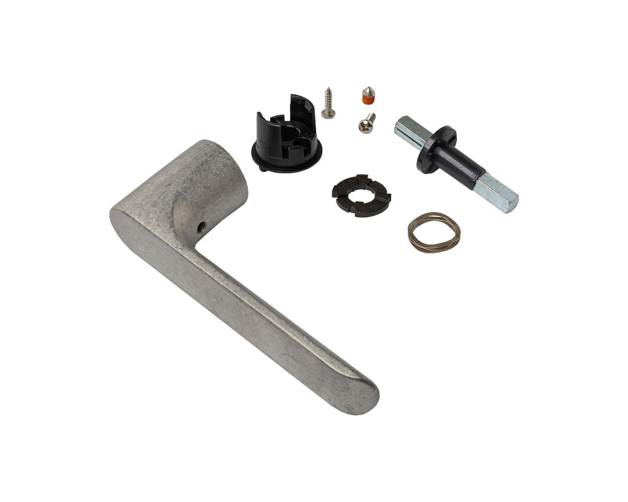 Ручка оконная OMNI кругл., штифт 7 мм L=25 мм, крепеж 13 мм, неокраш.. Рис. 1 Ручка оконная OMNI кругл., штифт 7 мм L=25 мм, крепеж 13 мм, неокраш.. Рис. 1