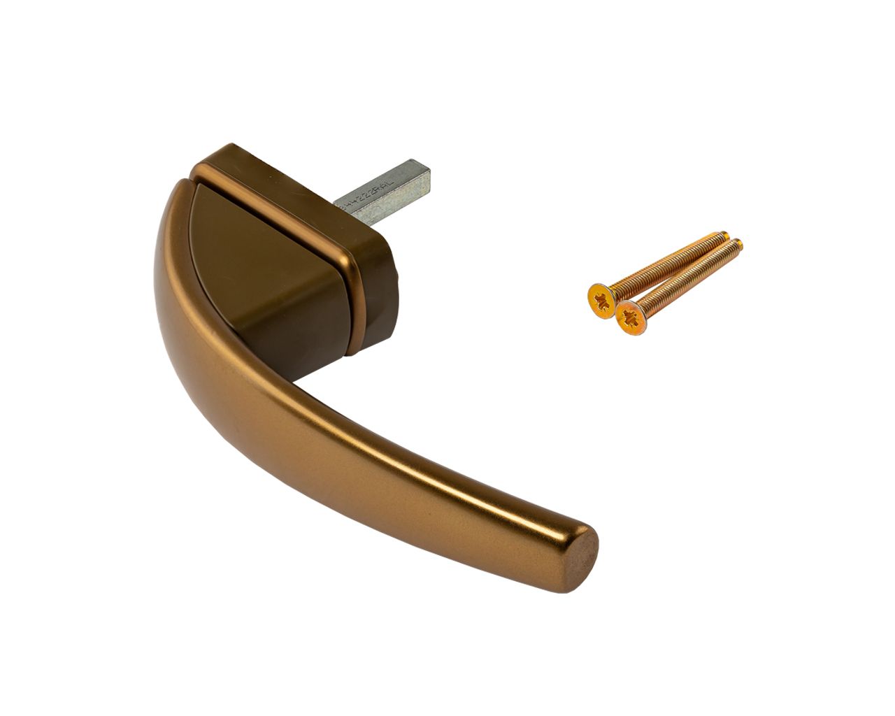 Ручка оконная ROTO SWING штифт 37мм +2 винта 5х45 бронза R05.5. Рис. 1