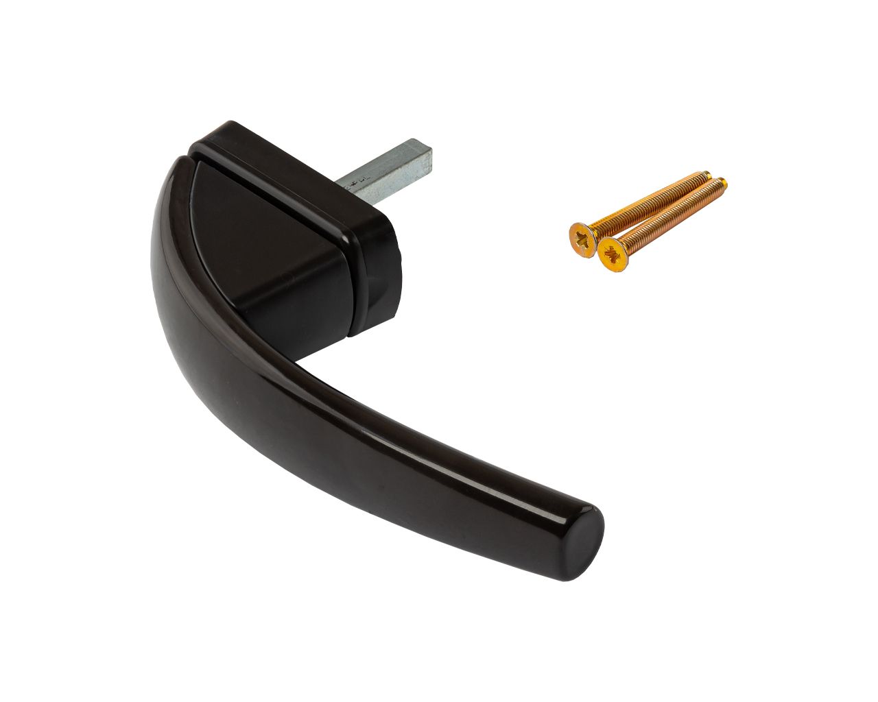 Ручка оконная ROTO SWING штифт 37мм +2 винта 5х45 коричневый R04.4. Рис. 1