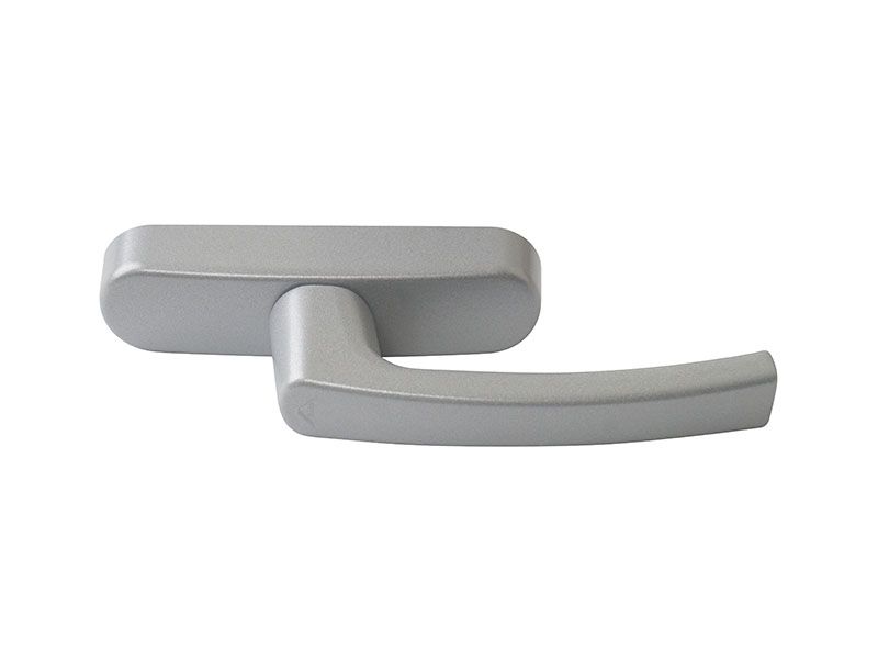 Ручка для алюм. окон Rotoline, с лого., серебр. RAL9006. Рис. 3