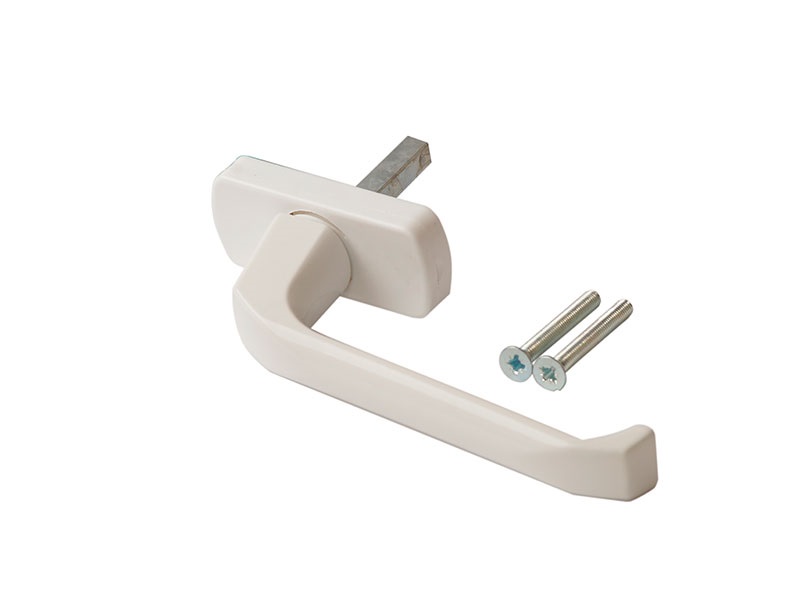 Ручка оконная алюминиевая "HERMO" штифт 35 мм, 2 винта, белая. Рис. 3 Ручка оконная алюминиевая "HERMO" штифт 35 мм, 2 винта, белая. Рис. 3