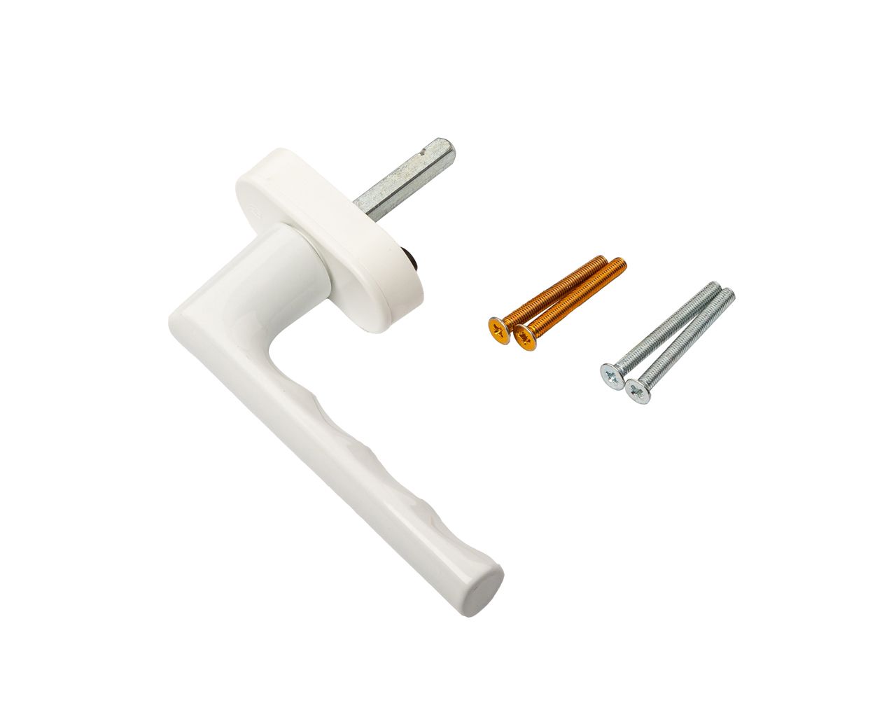 Ручка оконная алюминиевая HOPPE Hamburg Secustik, штифт vario fit 32-42 мм, 45°, 2 винта М5х45, 2 винта М5х50, белый F9016/. Рис. 1 Ручка оконная алюминиевая HOPPE Hamburg Secustik, штифт vario fit 32-42 мм, 45°, 2 винта М5х45, 2 винта М5х50, белый F9016/. Рис. 1