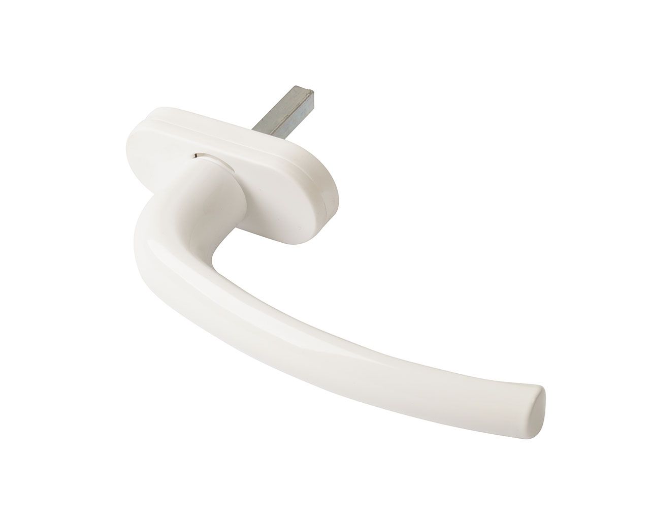 Ручка оконная алюминиевая IKON штифт 37 мм, 2 винта, RAL9016. Рис. 2 Ручка оконная алюминиевая IKON штифт 37 мм, 2 винта, RAL9016. Рис. 2