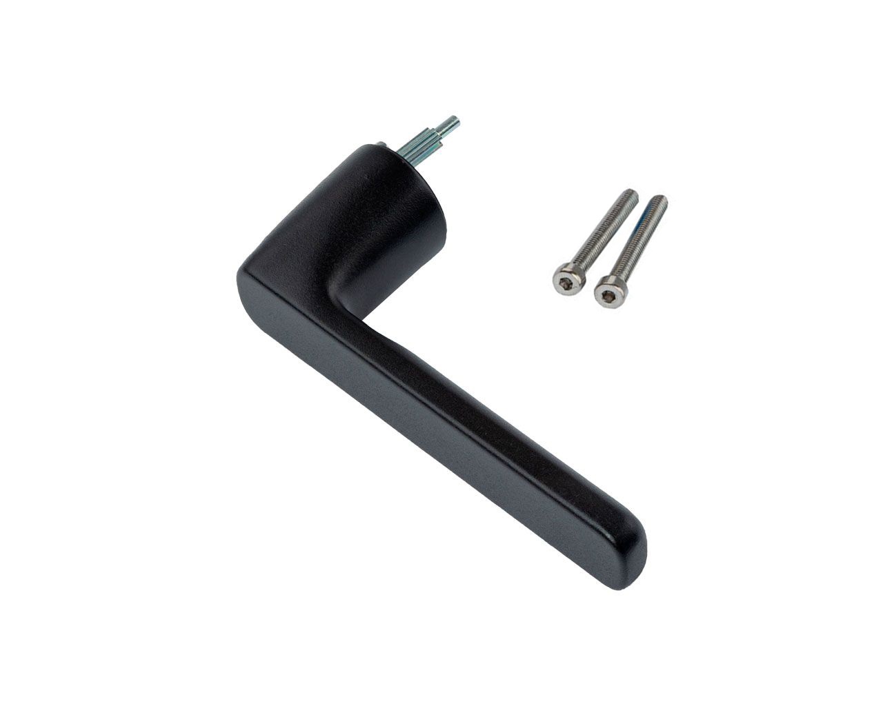 Ручка оконная без розетки Horvik кругл., черн., 2 винта. Рис. 2 Ручка оконная без розетки Horvik кругл., черн., 2 винта. Рис. 2