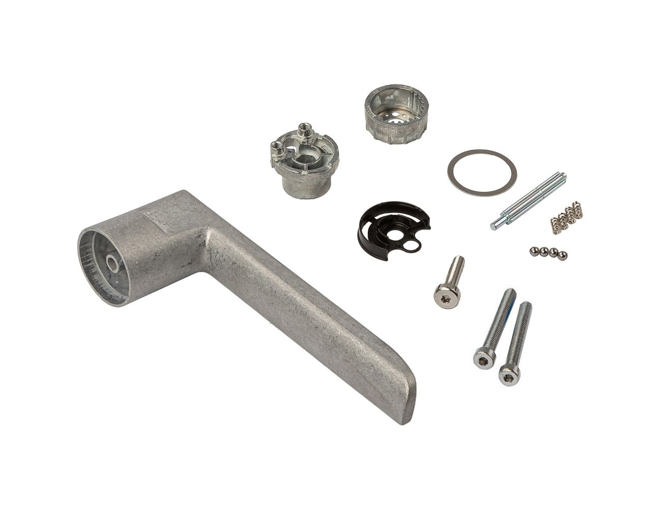 Ручка оконная без розетки Horvik квадр., неокраш., 2 винта. Рис. 2