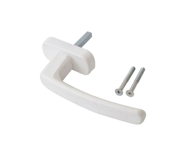 Ручка оконная пластиковая "Twist" штифт 38 мм, 2 винта белая. Рис. 2 Ручка оконная пластиковая "Twist" штифт 38 мм, 2 винта белая. Рис. 2