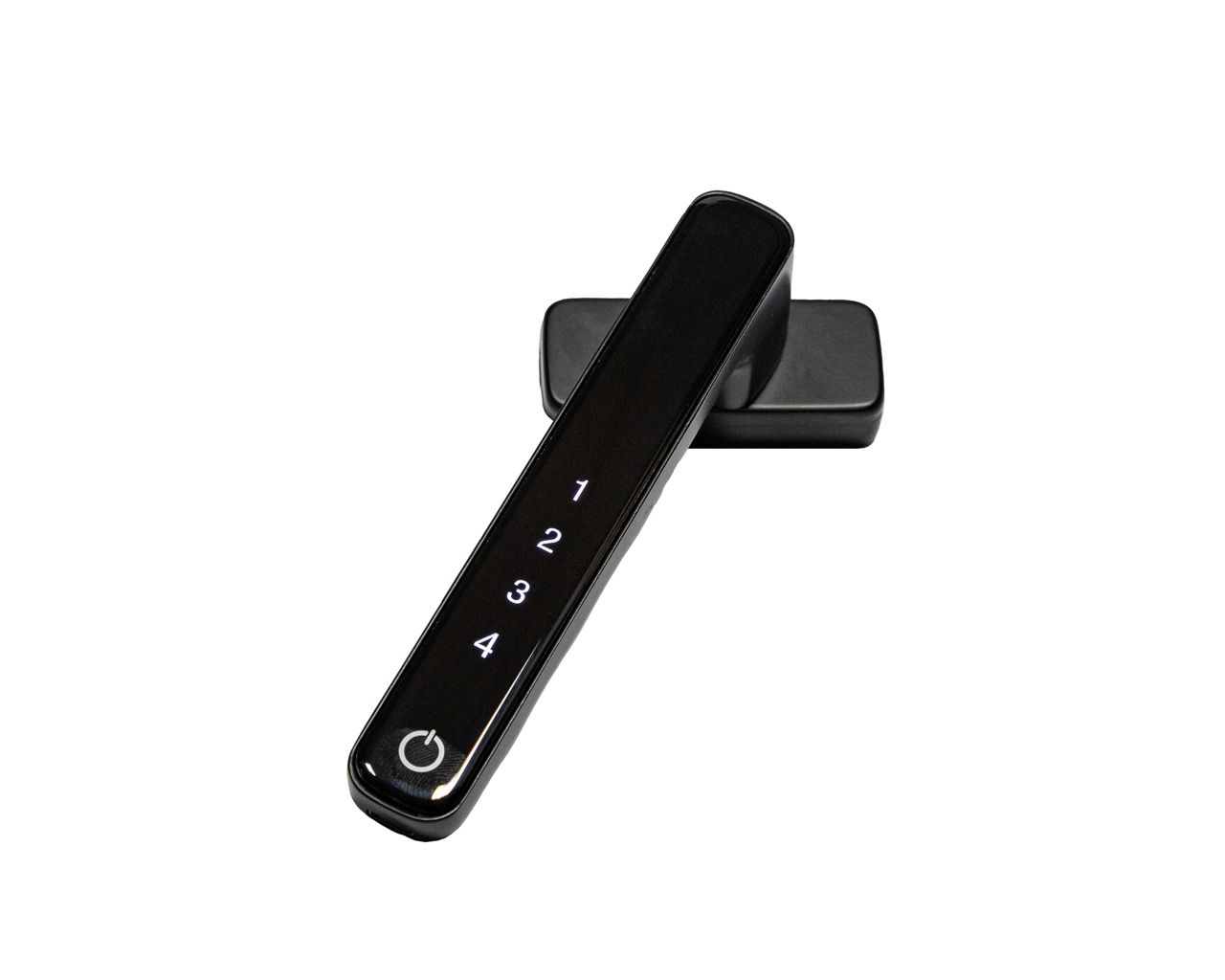 Ручка оконная с контролем доступа по коду, цвет черный