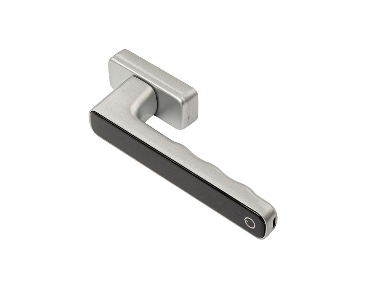 Ручка оконная с контролем доступа по коду, цвет серебро. Рис. 2