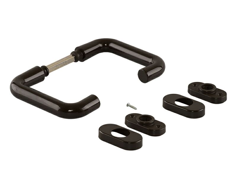 Ручка с овальными накладками Elementis, Коричневый. Рис. 1 Ручка с овальными накладками Elementis, Коричневый. Рис. 1