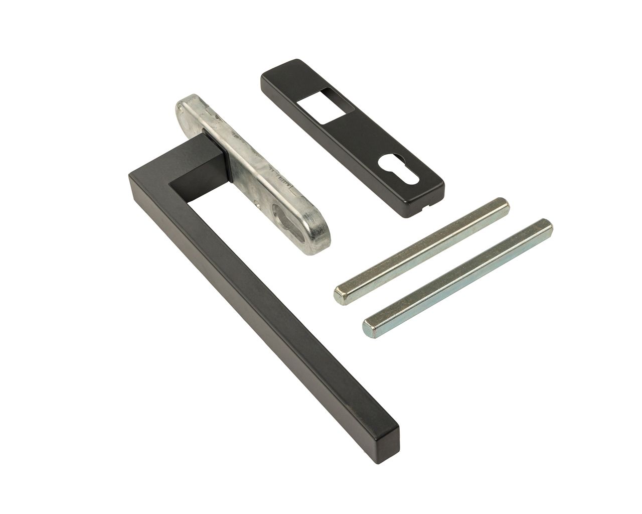 Ручка внешняя DUBLIN HS под PZ, антрацит матовый, RAL7016. Рис. 1 Ручка внешняя DUBLIN HS под PZ, антрацит матовый, RAL7016. Рис. 1