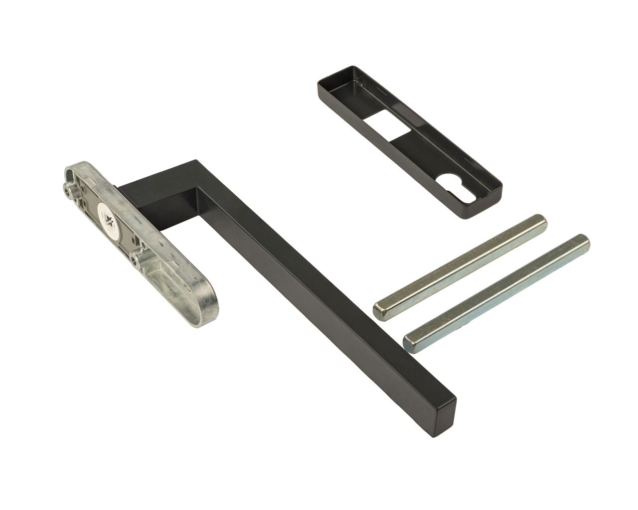 Ручка внешняя DUBLIN HS под PZ, антрацит матовый, RAL7016. Рис. 2 Ручка внешняя DUBLIN HS под PZ, антрацит матовый, RAL7016. Рис. 2