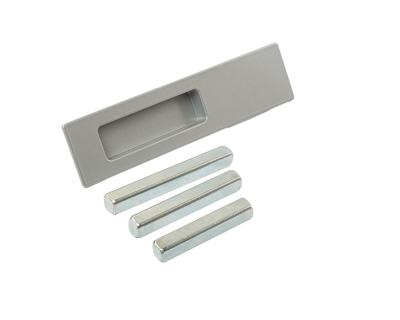 Ручка-захват наружняя DUBLIN HS, матовый серебро, SILVER. Рис. 3 Ручка-захват наружняя DUBLIN HS, матовый серебро, SILVER. Рис. 3