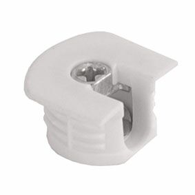 SE01 Cтяжка-полкодержатель для плиты 16 мм, белый. Рис. 2