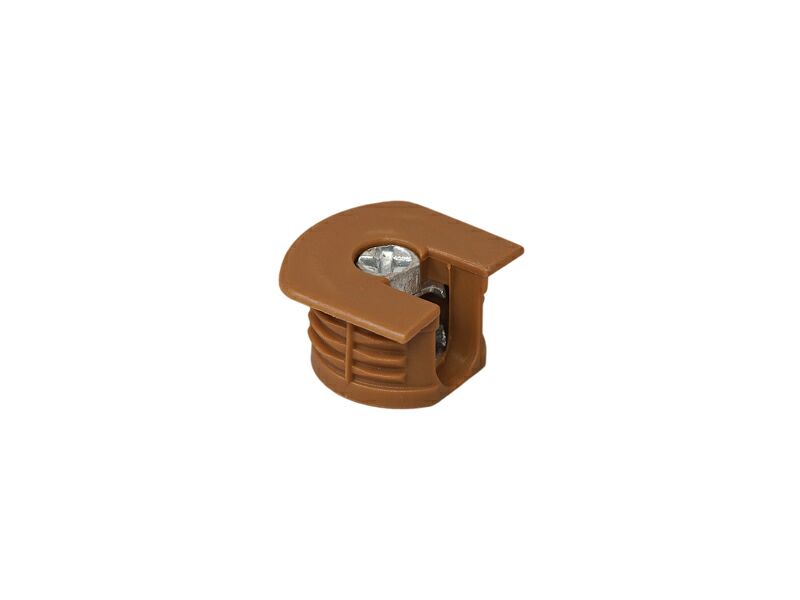SE01 Cтяжка-полкодержатель для плиты 16 мм, орех. Рис. 1