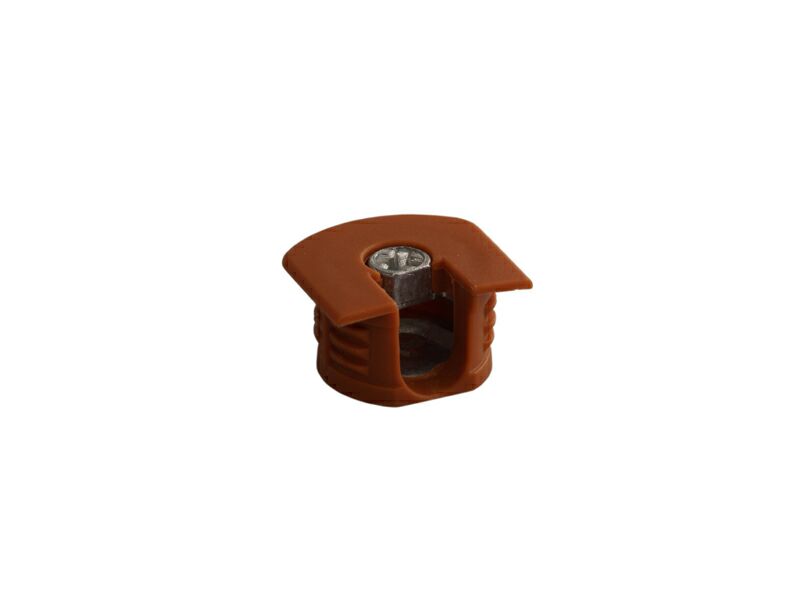 SE01 Cтяжка-полкодержатель для плиты 16 мм, вишня. Рис. 1