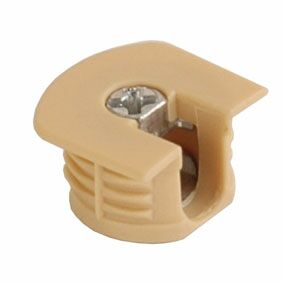 SE01 Cтяжка-полкодержатель для плиты 16 мм, бежевый