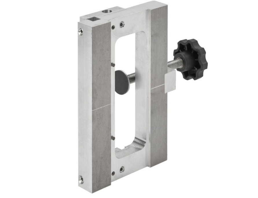 Шаблон для фрезерования для створочной части врезных петель. Рис. 1 Шаблон для фрезерования для створочной части врезных петель. Рис. 1